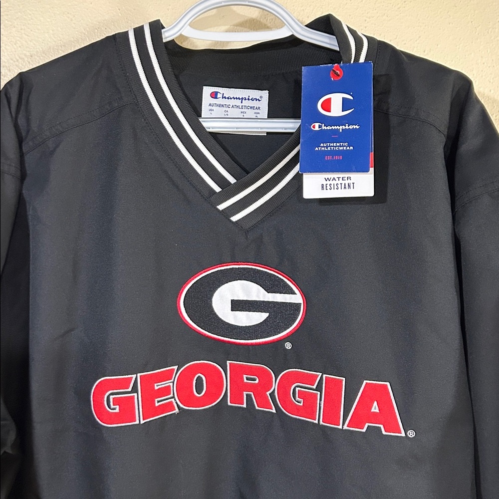 GORGEOUS Georgia Shirt Jacket Lined, Zippered Pockets Men’s Large NWT Retail $74 - Picture 3 of 9